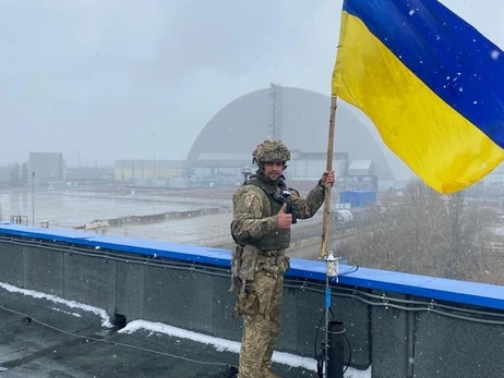 Украинские войска взяли под контроль город Припять и границу с Беларусью 