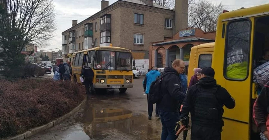 Эвакуация 4 апреля будет осуществляться из Донецкой и Луганской областей