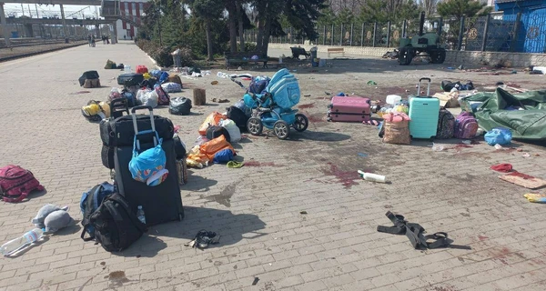 Зеленський заявив, що по вокзалу в Краматорську вдарили 