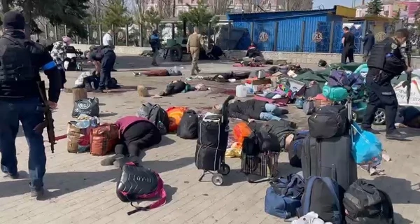 Жители Краматорска: Они знали, что железную дорогу разбомбили и люди ночевали на вокзале 