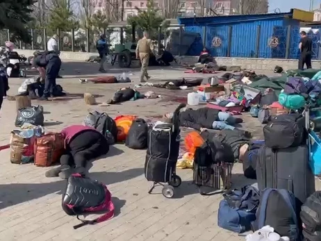 Жители Краматорска: Они знали, что железную дорогу разбомбили и люди ночевали на вокзале 
