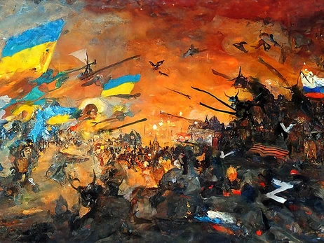 Украинские художники рисуют войну: миру нужно показать нашу боль