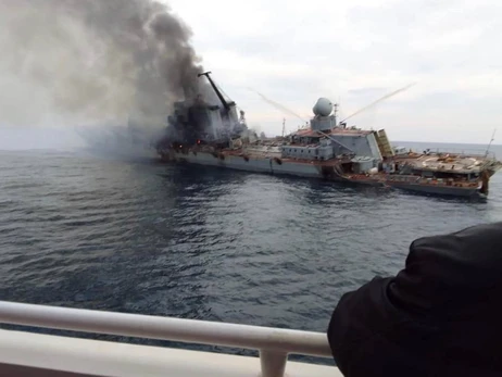 Минобороны России впервые назвало число погибших на уничтоженном крейсере 