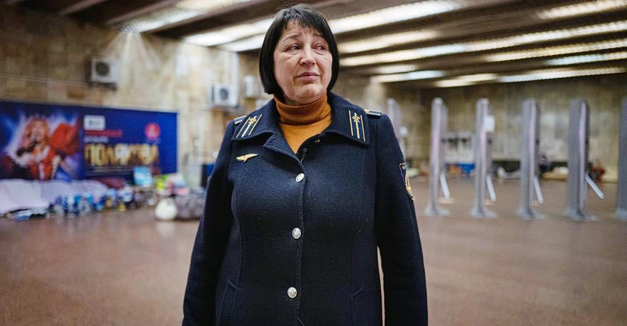 Начальник станции метро «Героев Днепра»: Я знала, что нельзя плакать, на меня же смотрели люди