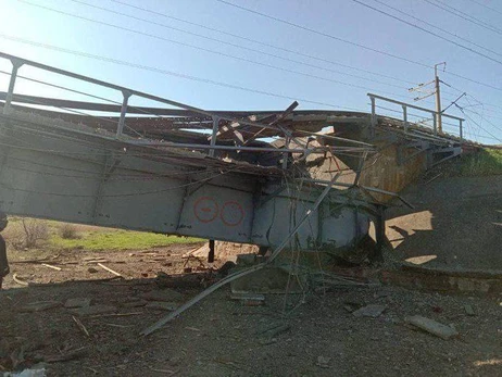 Под Мелитополем взорван мост - у оккупантов сложности с поставками техники