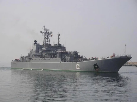 ЗМІ: ЗСУ підбили біля острова Зміїний російський фрегат
