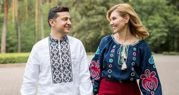 Владимир и Елена Зеленские поздравили Украину с Днем вышиванки: Сильная, несокрушимая и свободная страна!