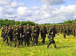 50 эстонцев пополнили грузинскую армию 