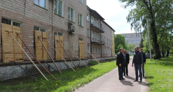 ОВА: В помещениях Черниговской областной больницы стартовали восстановительные работы