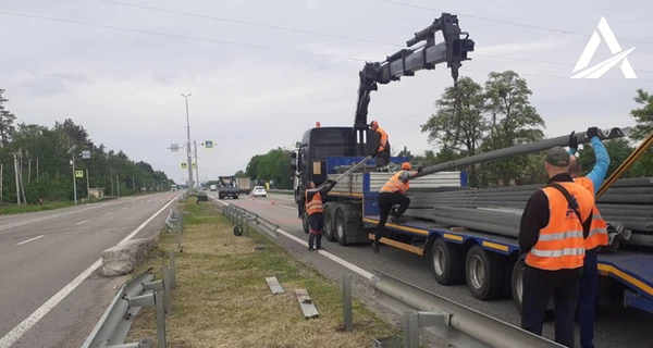 Укравтодор: В Киевской области построили 19 временных переправ и расчистили 500 км дорог