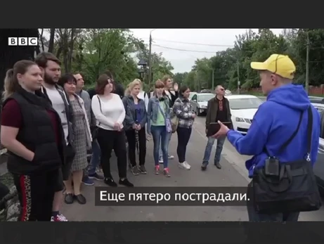 В Киеве проводят экскурсии по объектам, разрушенным войсками РФ