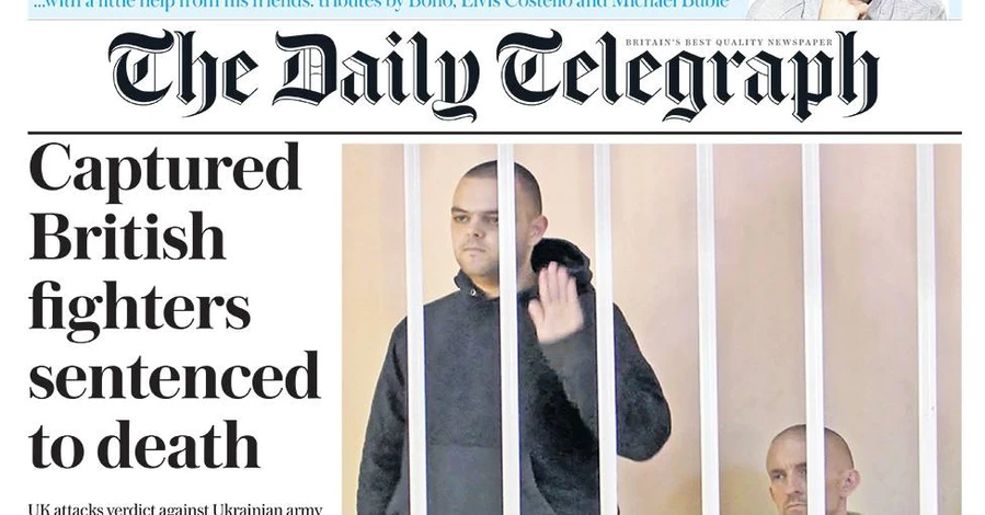Британские газеты массово осудили смертный приговор их гражданам, вынесенный в «ДНР» 