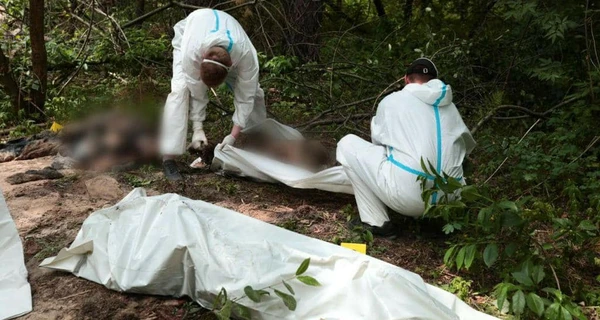 На Київщині виявили ще одне масове поховання мирних жителів