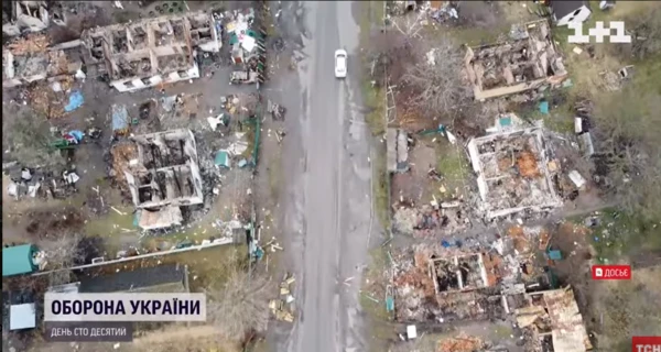 Мешканці Київщини під час окупації розвішували прапори України та передавали ЗСУ дані