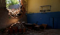 15 июня. Николаев. Разрушенная школа