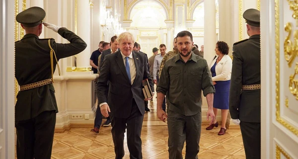 Борис Джонсон снова приехал в Киев - и снова без предупреждения