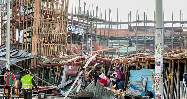 У Колумбії під час кориди обвалився стадіон: 4 людини загинуло, сотні – поранені 