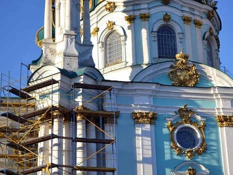 Реставрацию Андреевской церкви и День вышиванки отметили европейской премией