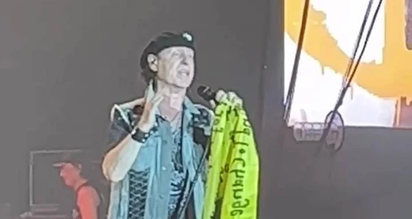 Scorpions поддержали Украину на концерте в Тель-Авиве