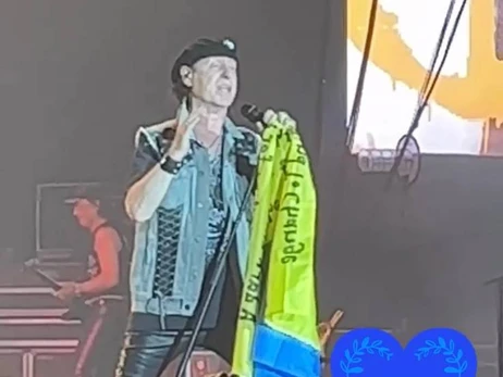 Scorpions підтримали Україну на концерті у Тель-Авіві