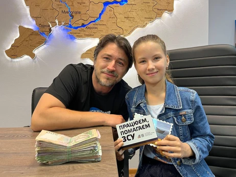10-річна Валерія зібрала для ЗСУ майже 21 тисячу гривень