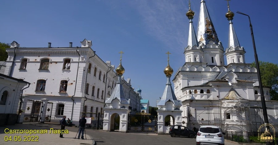 Україна попросила допомогти евакуювати півтисячі людей із Святогірської Лаври