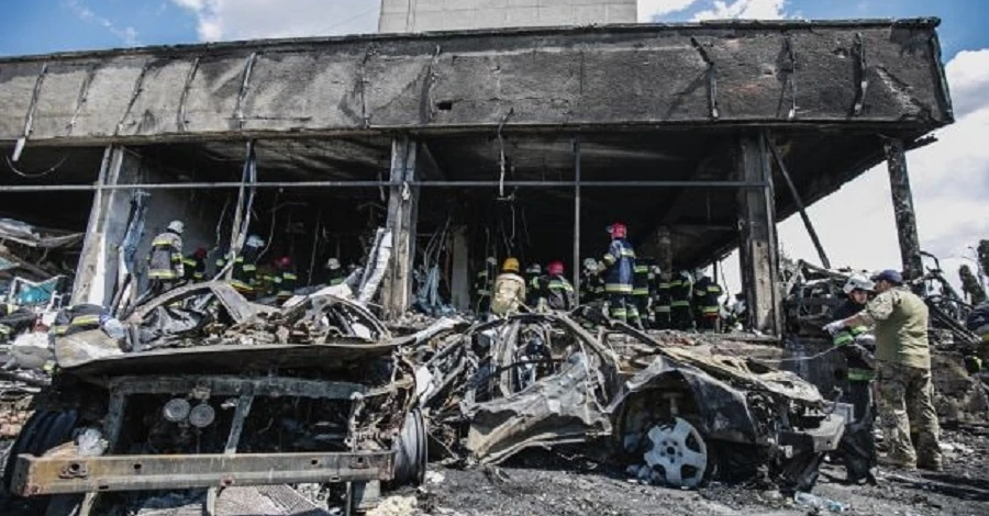 Восемь жертв ракетного удара в Виннице находятся в тяжелом состоянии