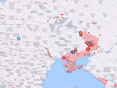 Карта бойових дій в Україні: 23.07.2022