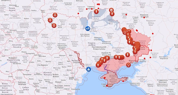 Карта бойових дій в Україні: 26.07.2022