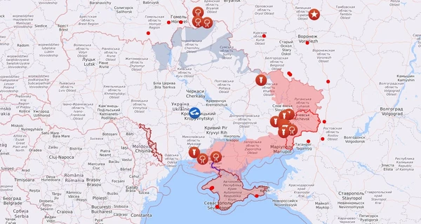 Карта бойових дій в Україні: 30.07.2022