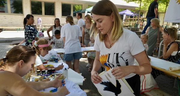 Українка Ольга Лябах із Німеччини: На майстер-класах зібрали гроші для пожежників у Ворзелі