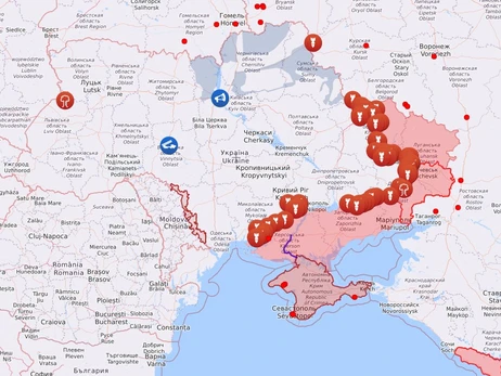 Карта бойових дій в Україні: 03.08.2022