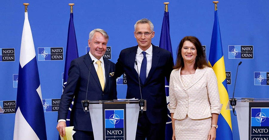 Сенат США підтримав вступ Фінляндії та Швеції до НАТО