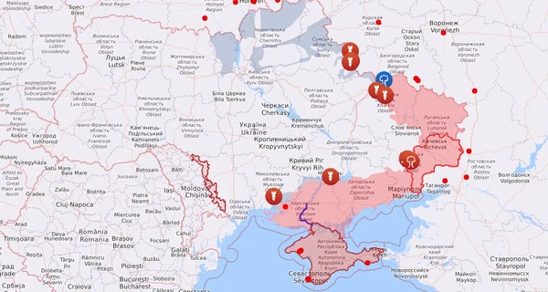 Карта бойових дій в Україні: 04.08.2022