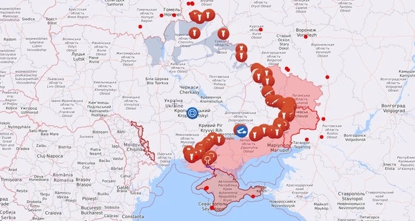 Карта бойових дій в Україні: 05.08.2022