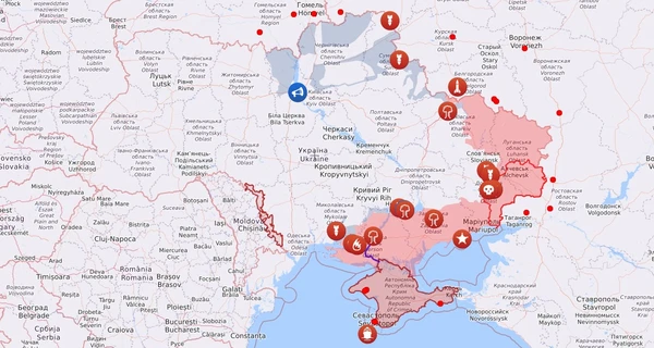 Карта бойових дій в Україні: 06.08.2022