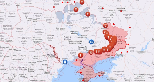 Карта бойових дій в Україні: 07.08.2022