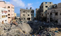 Последствия обстрела Сектора Газа