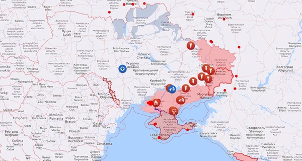 Карта бойових дій в Україні: 09.08.2022