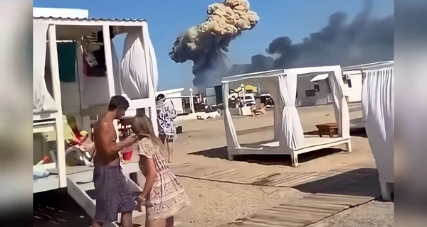 Жителі Новофедорівки після вибуху на аеродромі: Пляжі спорожніли, сезон провалився до біса