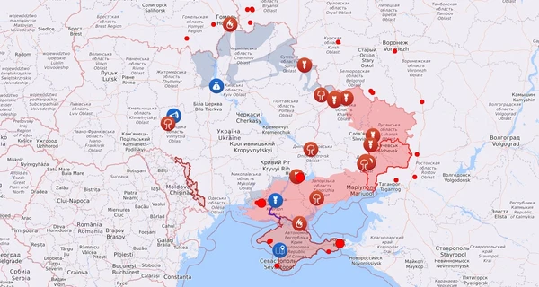 Карта бойових дій в Україні: 11.08.2022