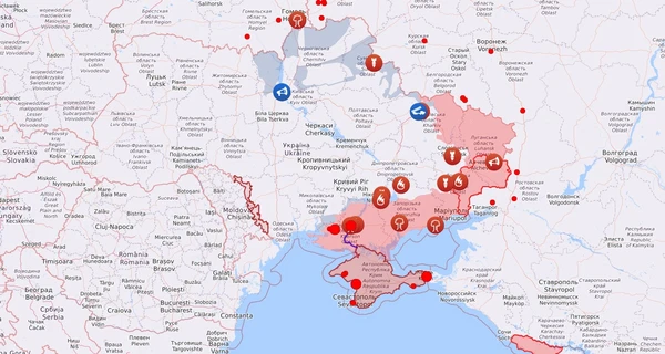 Карта бойових дій в Україні: 15.08.2022