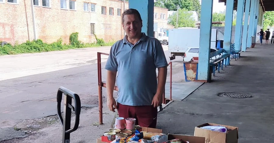 Власник магазину «Дякую» Сергій Мілейко: За товар грошей не беремо