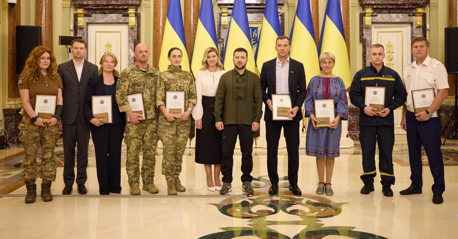 Примаченко, Соловьяненко, Шевченко получили премию президента «Национальная легенда»