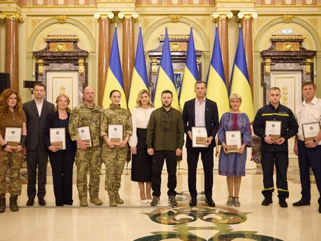 Примаченко, Соловьяненко, Шевченко получили премию президента «Национальная легенда»