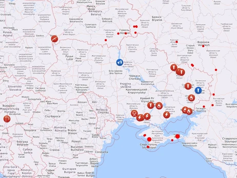 Карта бойових дій в Україні: 26.08.2022
