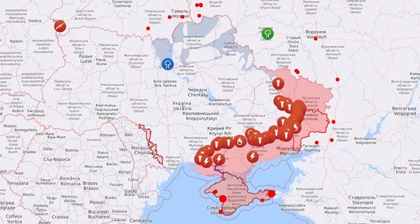 Карта бойових дій в Україні: 25.08.2022