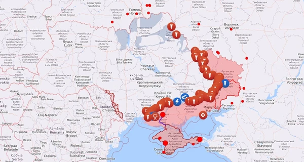 Карта бойових дій в Україні: 27.08.2022