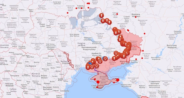 Карта бойових дій в Україні: 29.08.2022