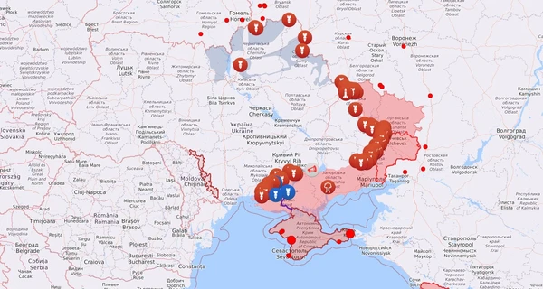 Карта бойових дій в Україні: 02.08.2022